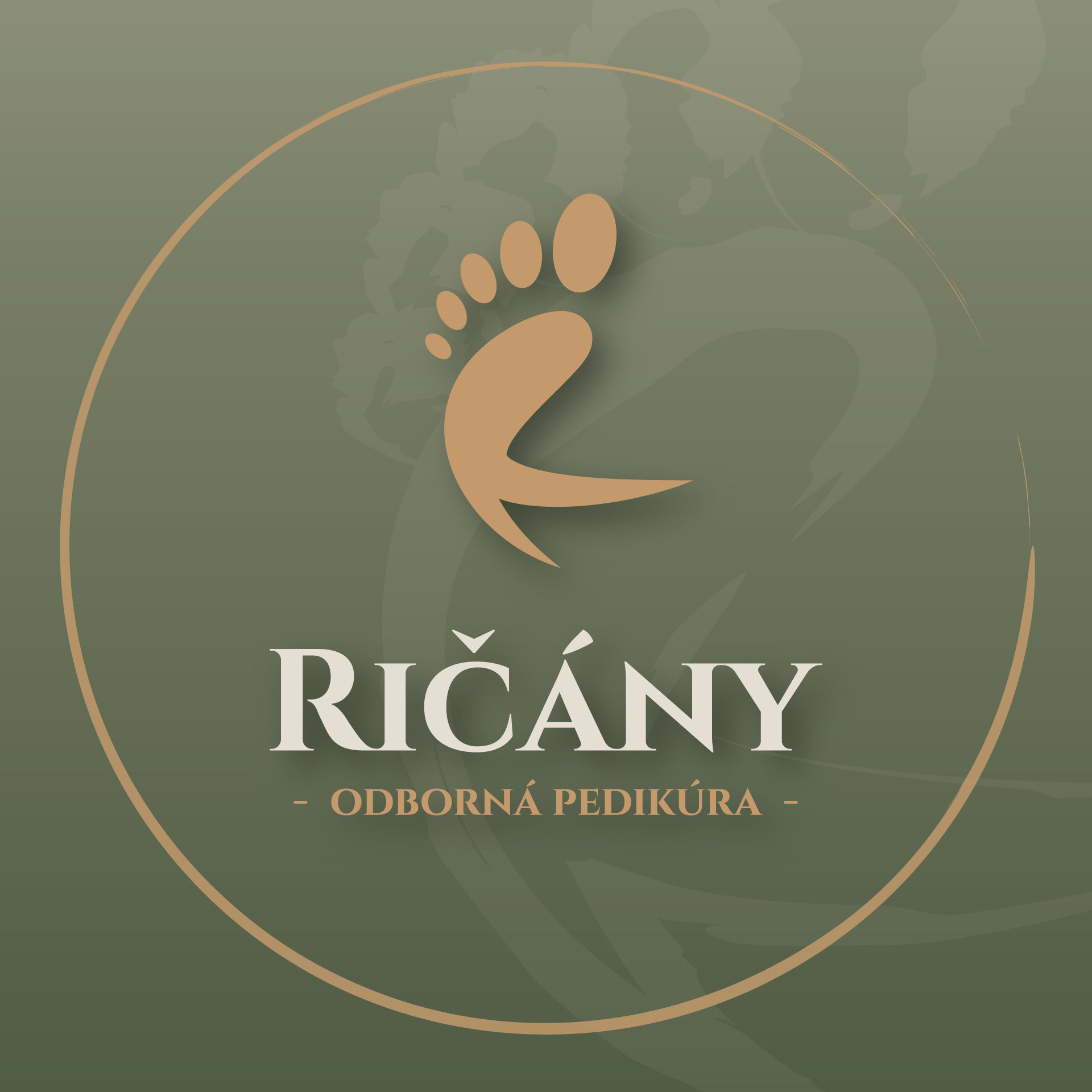Logo Ričány odborná pedikúra